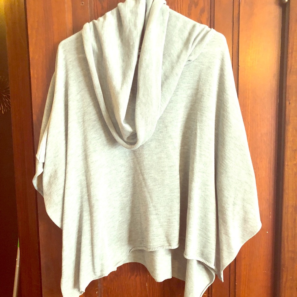 Grey Poncho